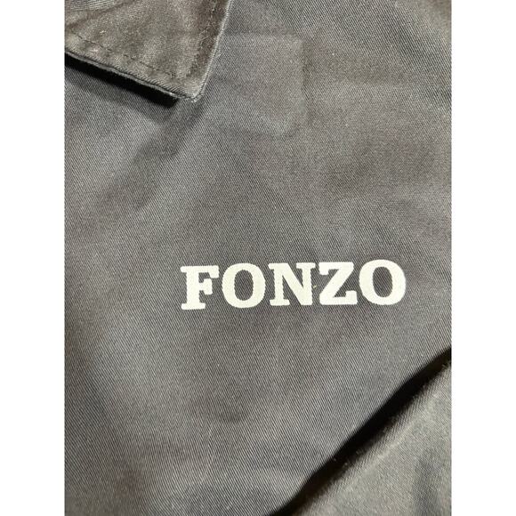 Dickies Eisenhower Jacket Staff Jumper Fonzo Bron Company Logo 2XL Black - Picture 8 of 8